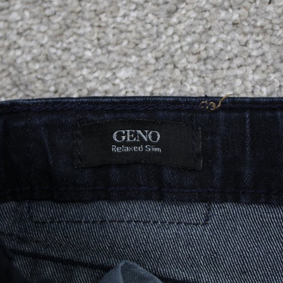 True Religion Geno Jeans Womens 12 Blue Relaxed Slim Cotton Stretch w/28" inseam - Picture 10 of 13